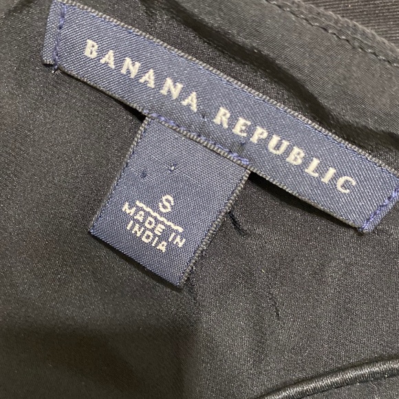 Banana Republic Sequined Black Silk Top - Picture 4 of 6